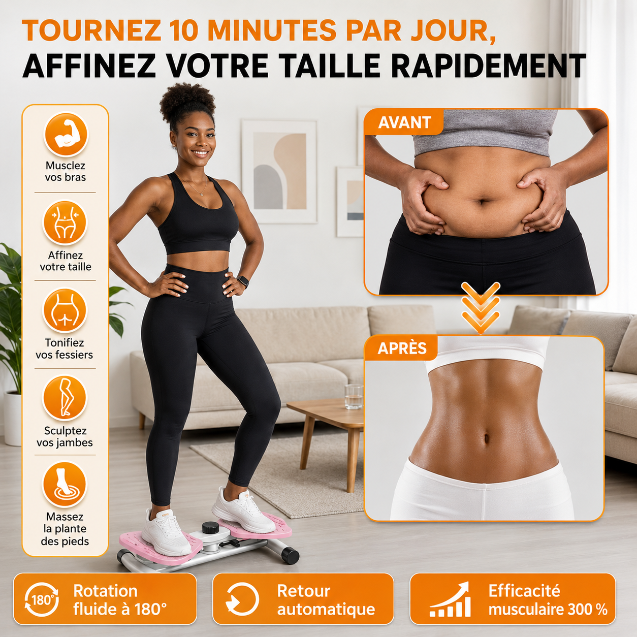 La Planche Twister - Waist
