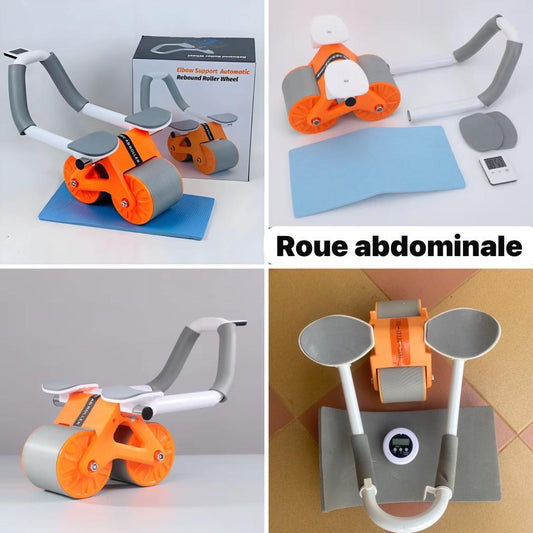 ROULETTE ABDOMINALE - solide pour un ventre plat en 10 min 30 seconde